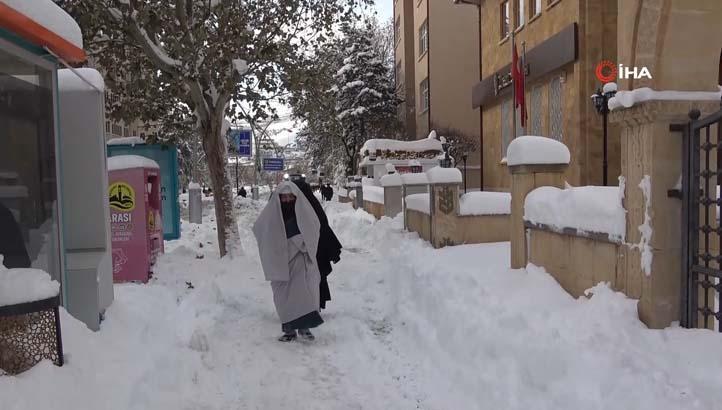 Bayburt kış manzarası